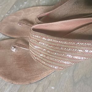 On Sale: Used Ethnic Flat Sandals