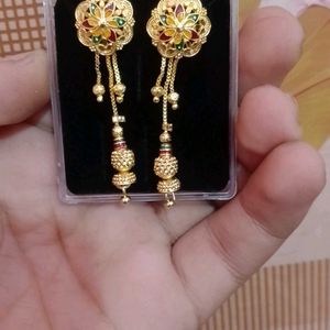 Gold Plated Earrings Gaurenty Polish