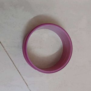 Plastic PINK Bangles