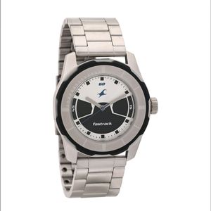 Fastrack Quartz Analog Multicoloured Dial Stainles