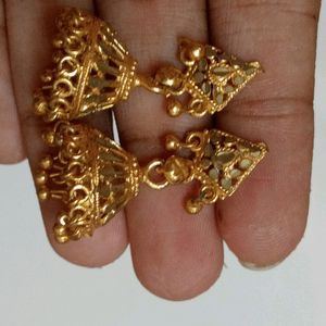 Gold Coated Earrings