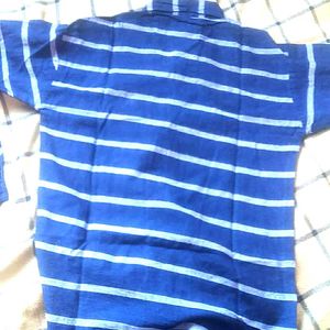 Navy blue boy shirt