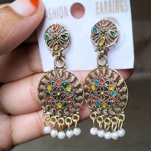 Multicolored Earrings For Women And Girls