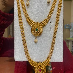 Rubans Gold Plated Jewellery Set