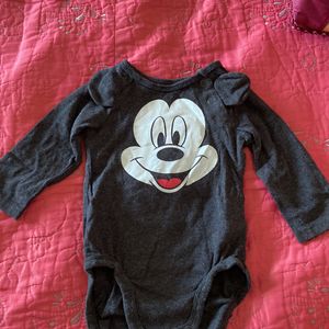 H&M Romper - Mickey Grey