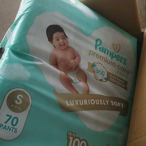 S Size Pamper Premium Diaper