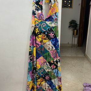 Wrap New Branded Long Dress For Bust Size 38-40