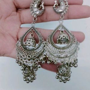 Long Jhumka Earrings