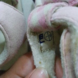 Mothercare Baby Girl Pink & White Sandals