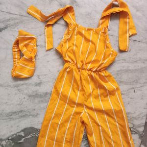 Jumpsuit With Hair Band