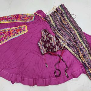 Muave Chaniya Choli Set