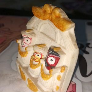 White Stone Jagannath Subhadra Balaram