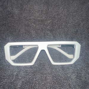 Transparent White Glasses