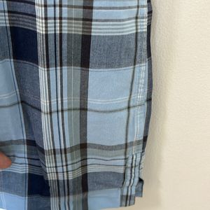 Men Shirt - Blue Checks