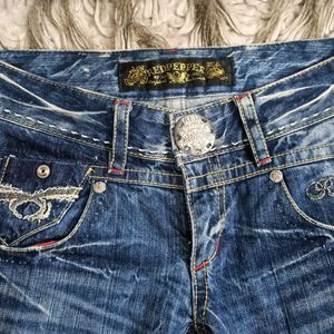 Y2k Low Waist Red Pepper Vintage Jeans