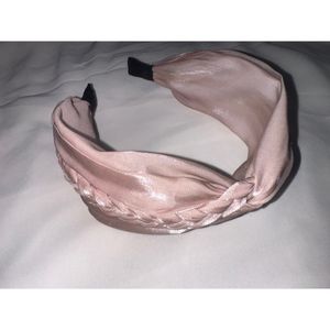 Imported Dubai Silk Light Mauve Net Hairband