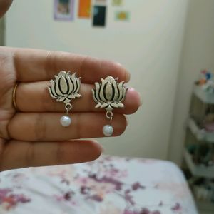 Beautiful Lotus Earrings