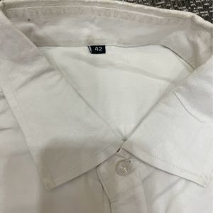 Mens Very Soft White Shirt
