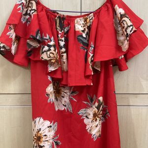 Red Dress For Party(last Price)