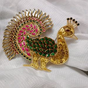 Premium Fancy Peacock Clips