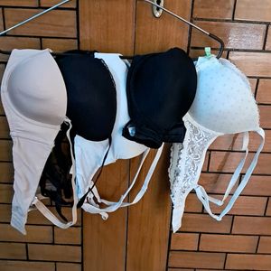 Combo Of  Five  H Nm Branded Bra