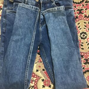 Jeans Strechable From Waist 26-28 Cm