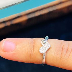 92 silver ring Heart Shape