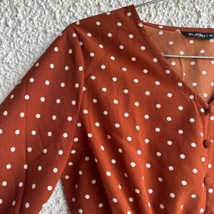 Polka Dots Top From ZUDIO