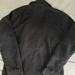 Black Corduroy Old money Shirt