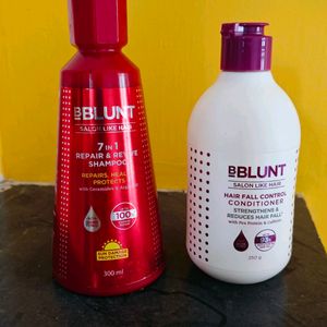 Bblunt Anti Hairfall Shampoo And Conditioner