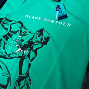 BLACK PANTHER MARVEL PRINT TSHIRT