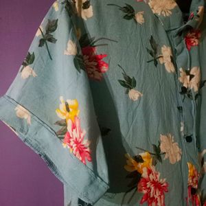 New Floral Shirt / Unused