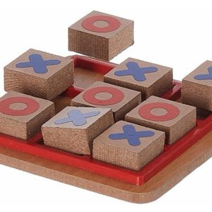 Wooden Tic Tac Toe