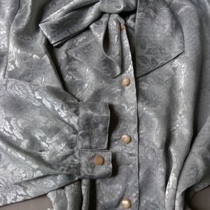 New Premium Grey Vintage Collection Satin Shirt