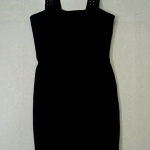 Black Bodycon Dress, Size XS