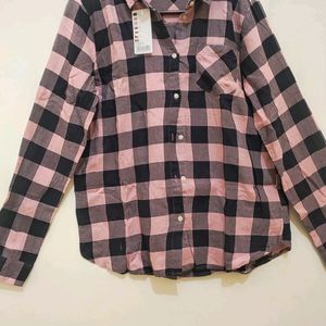 Cotton flannel shirt