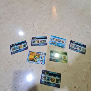 7 Pokemon VIP Cards