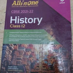 All In One History Class 12