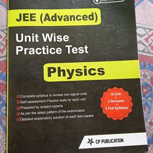 JEE ADVANCED unit Wise Practice Test