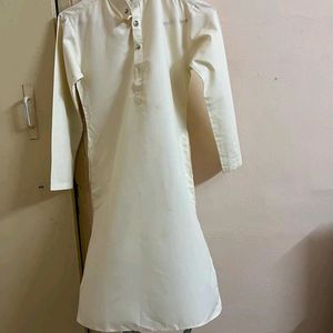 Off White Kurta Boys