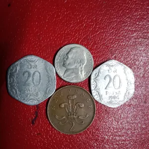 Coin New PENCE Total 4 Coi