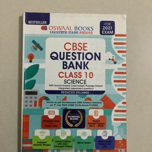 CBSE CLASS 10 OSWAAL Science Question Bank