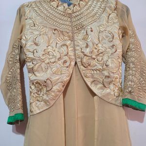 Heavy Stylish Dress With Dupatta And Salvar