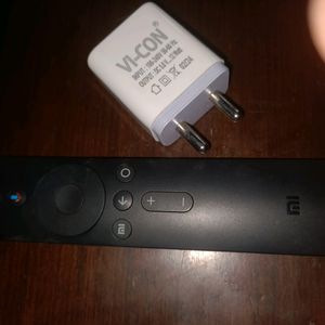 mi tv remote + fresh charger usb 2.4