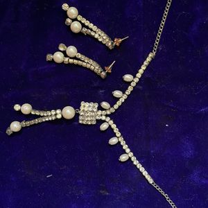 Pearl Necklace Set