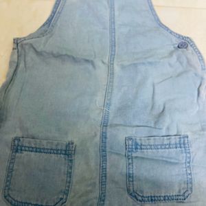 Denim Dungaree For Baby