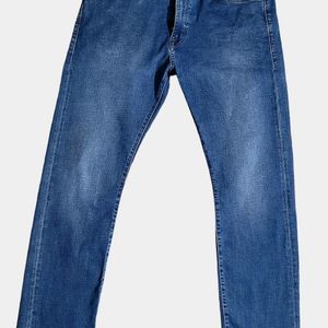 LEVIS 513 DARK WASH MENS REGULAR FIT JEANS