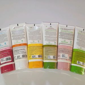 6 Pcs Face Wash