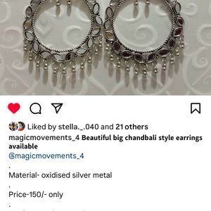 Mirror Earrings