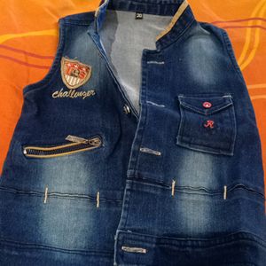 Fancy Denim Jacket 2-4 Year